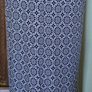 Black and White Maxi Skirt